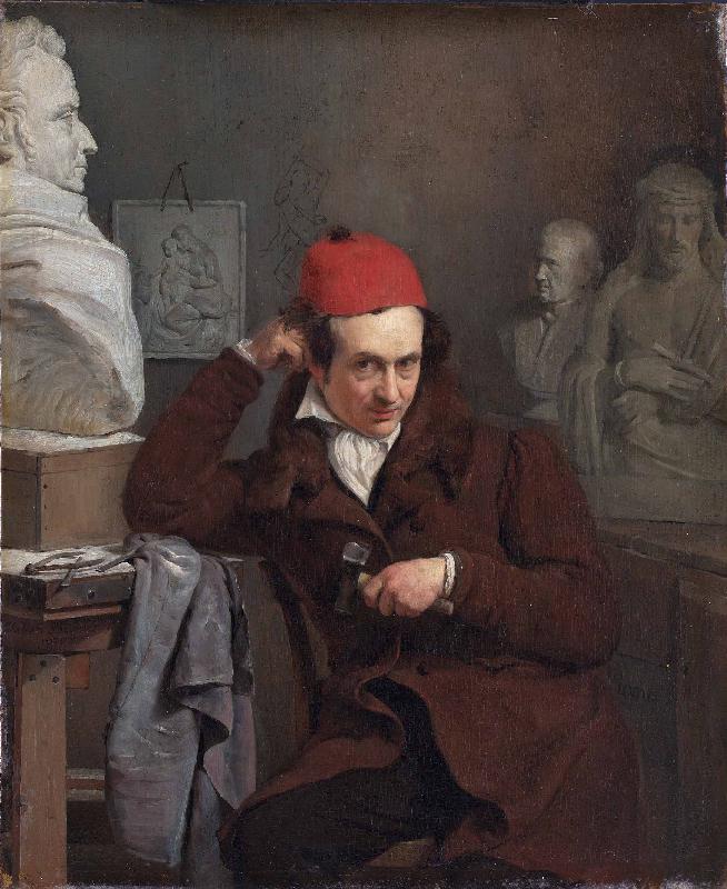 Charles Van Beveren Portrait of Louis Royer oil painting image
